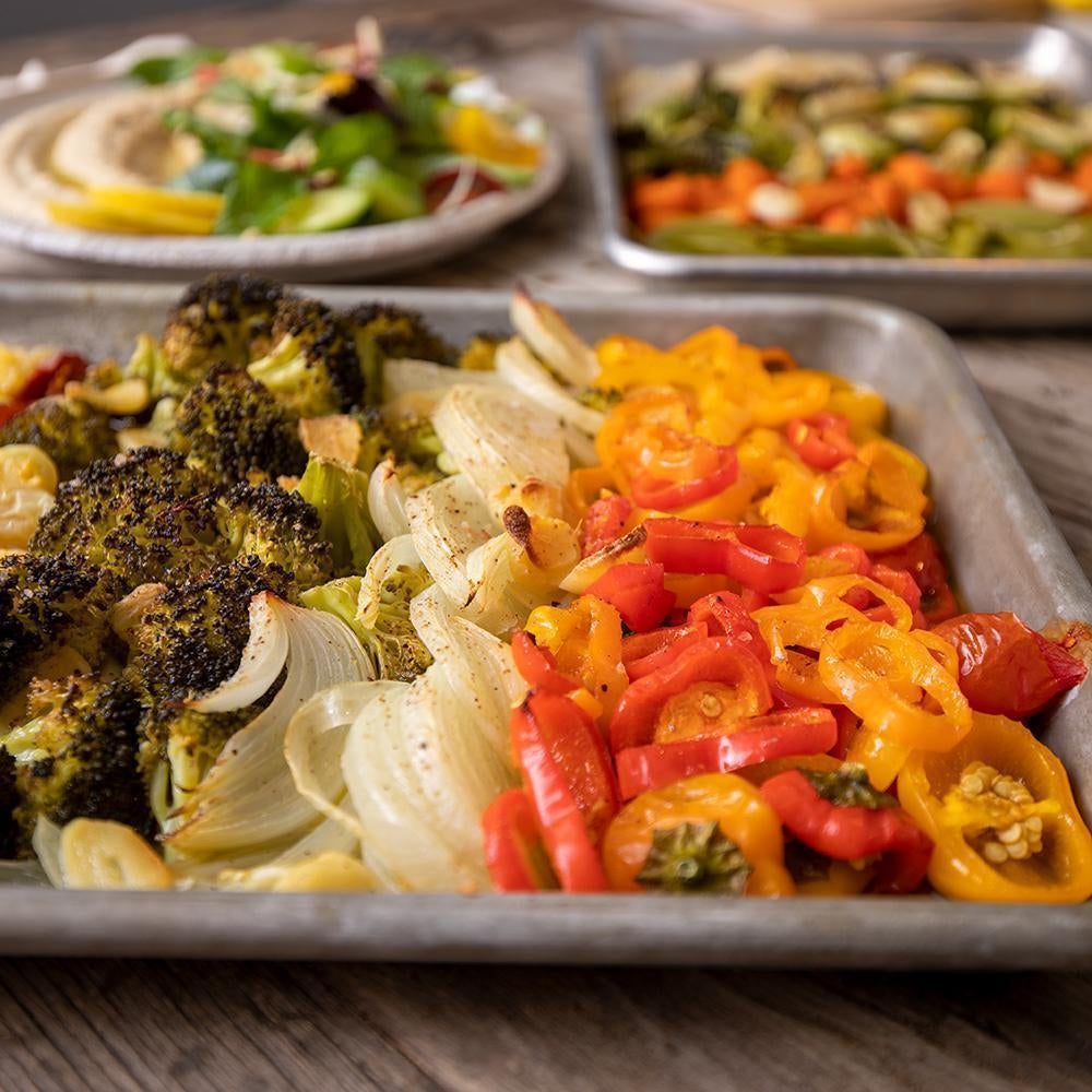 Easy Vegan Sheet Pan Dinner