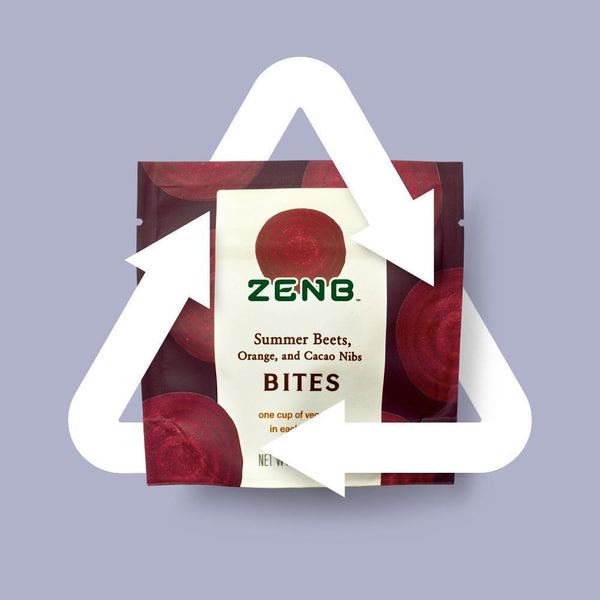 How to Recycle Your ZENB Veggie Bites Pouches