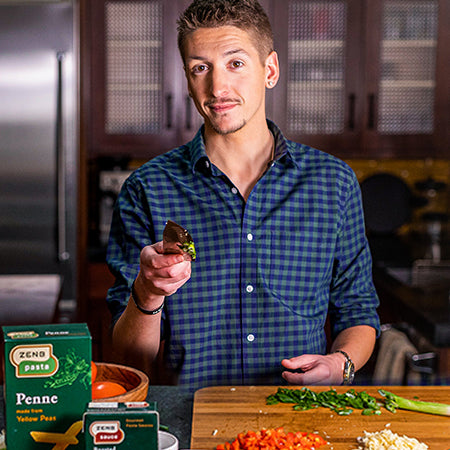 Cook Like a Pro: Hunter Fieri Shares 5 Tips for Leveled-Up Plant-Based Dishes