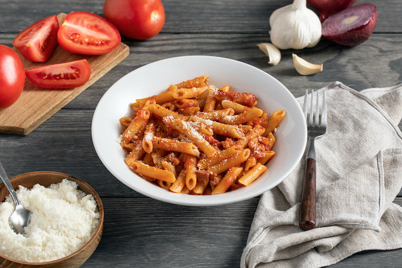 Hearty ZENB Penne with Pancetta & Tomatoes - Recipe