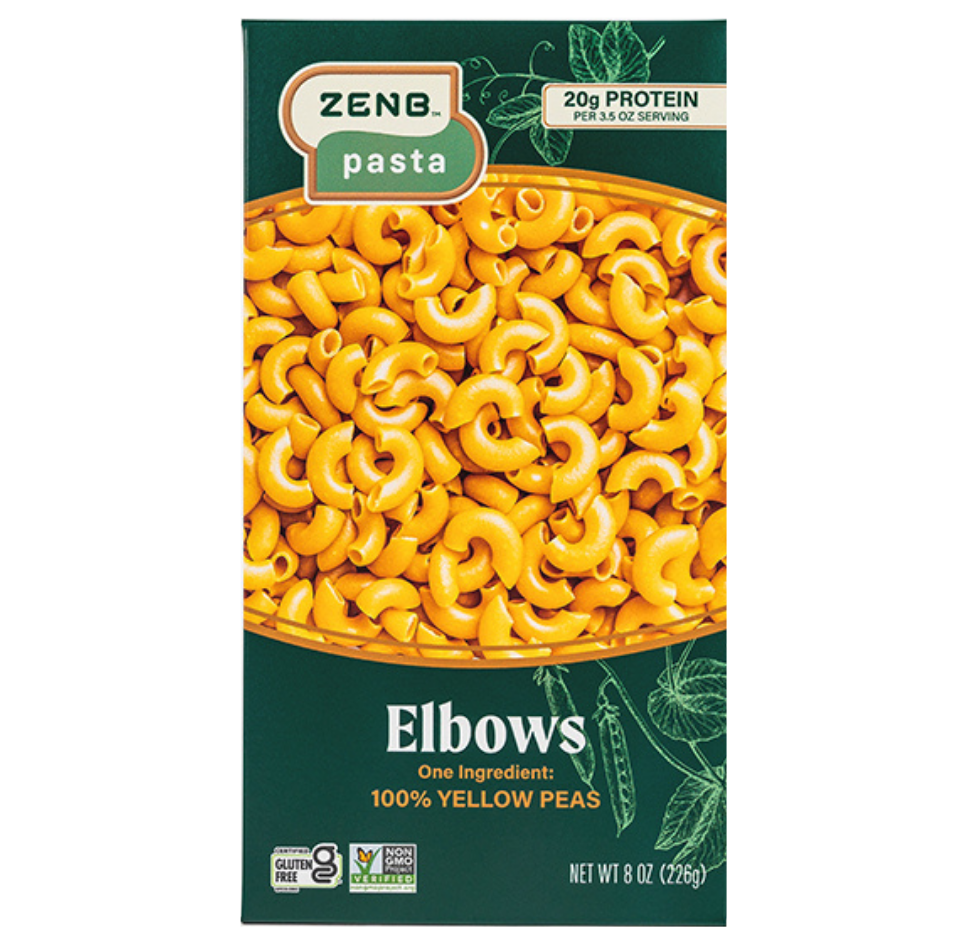 Box of ZENB Elbows